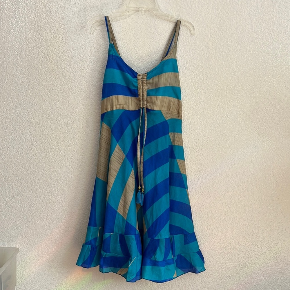 silk sun dress